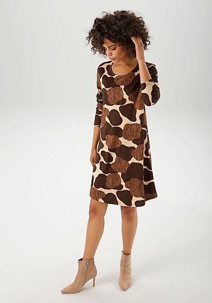 Aniston CASUAL Jerseykleid, in leichter A-Linien-Form - NEUE KOLLEKTION günstig online kaufen