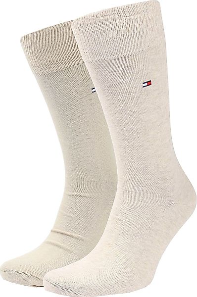 Tommy Hilfiger Classic 2-Pack Socken Sand 145 - Größe 43-46 günstig online kaufen