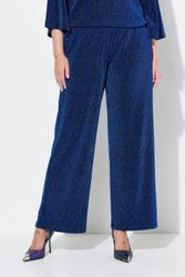 MIAMODA Funktionshose Hose weites Bein Glitzereffekt günstig online kaufen