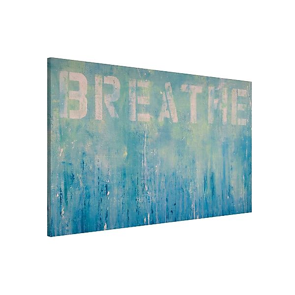 Magnettafel Breathe Street Art günstig online kaufen