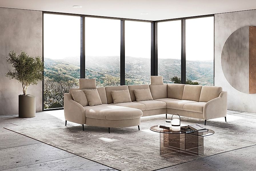 sit&more Wohnlandschaft »Soul U-Form« wahlweise mit Bettfunktion und Schubk günstig online kaufen