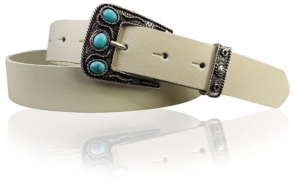 FRONHOFER Ledergürtel 18796 (1-St) Damengürtel, verzierte günstig online kaufen