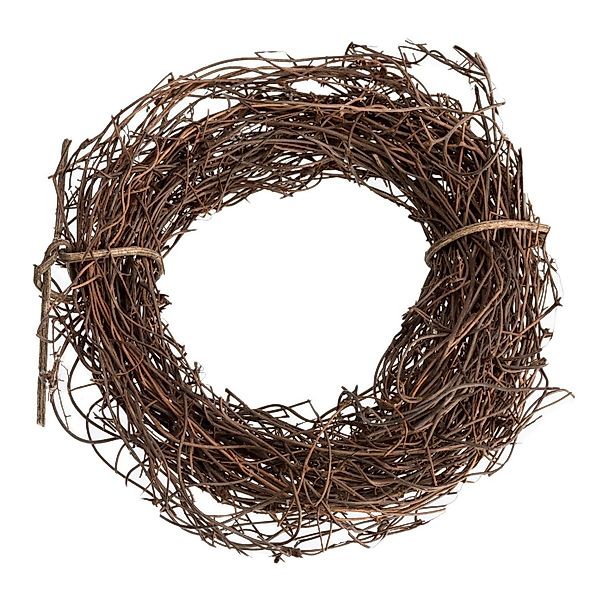 NaDeco Bastelnaturmaterial Clematis-Kranz in Natur, Durchmesser ca. 10cm Na günstig online kaufen