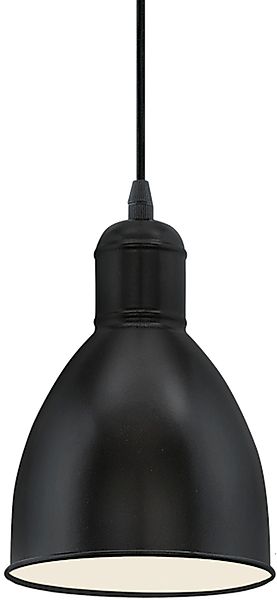EGLO Pendelleuchte PRIDDY, ohne Leuchtmittel, schwarz, günstig online kaufen