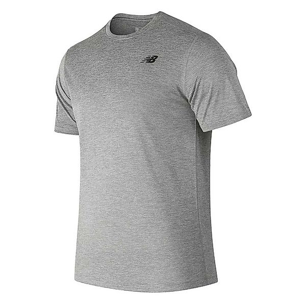 New Balance Core Heathered Kurzärmeliges T-shirt L Grey günstig online kaufen