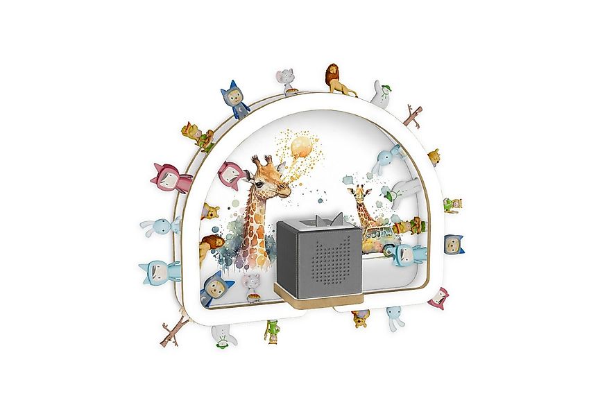 Holzura Kinderregal Tonie Regal Regenbogen mit magnetischem Rahmen für Toni günstig online kaufen