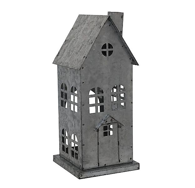 Grafelstein Kerzenlaterne Laterne ZINKHAUS grau aus Metall H30cm Lichthaus günstig online kaufen