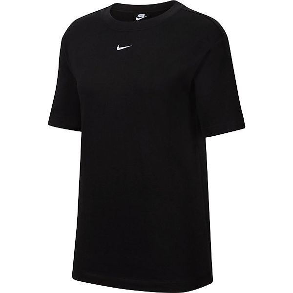 Nike Sportswear Essential Kurzärmeliges T-shirt XS Black / White günstig online kaufen