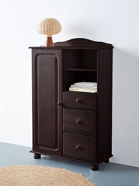 Home affaire Highboard "Mette", Stauraumschrank mit 3 Schubladen und verste günstig online kaufen