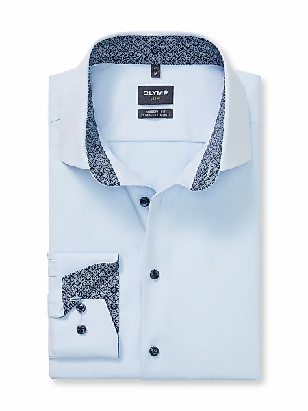 OLYMP Langarmhemd "Luxor 24/Seven", Climate Control, modern fit, Businesshe günstig online kaufen