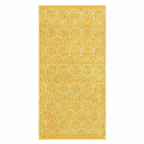 Cawö Handtücher Maison Blätter 6267 - Farbe: gold - 35 - Duschtuch 70x140 c günstig online kaufen