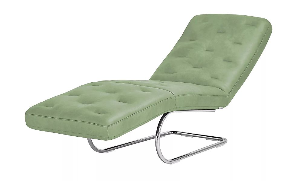 W.SCHILLIG Relaxliege Leder  Sweet Dreams - grün - 65 cm - 91 cm - 200 cm - günstig online kaufen