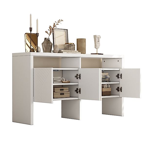 MODFU Sideboard Flurschrank mit 2 offenen günstig online kaufen