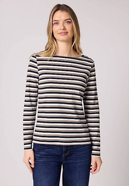 STREET ONE Langarmshirt mit U-Boot-Ausschnitt günstig online kaufen