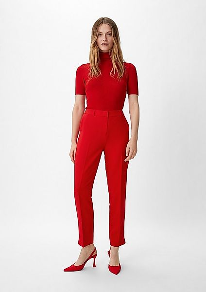 comma 7/8-Hose Hose Slim: Slim Leg-Hose aus Viskosemix günstig online kaufen