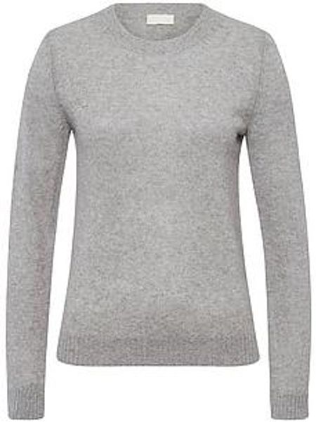Rundhals-Pullover Peter Hahn grau günstig online kaufen