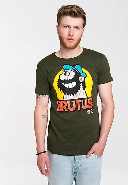 LOGOSHIRT T-Shirt "Brutus", mit lässigem Vintage-Print günstig online kaufen