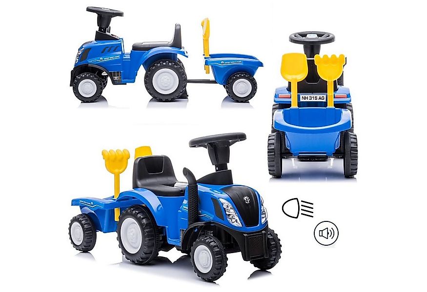 COIL Rutscherauto Kindertraktor, New Holland Traktor,Traktor mit Anhänger,a günstig online kaufen