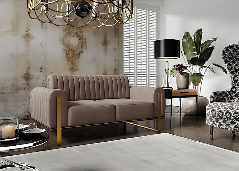 JVmoebel Sofa Sofa Wohnzimmer Polster Couchtisch Holz Luxus Möbel garnitur günstig online kaufen