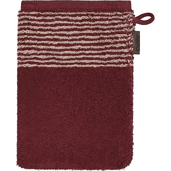 Cawö Handtücher Luxury Home Two-Tone 590 - Farbe: bordeaux - 23 - Waschhand günstig online kaufen