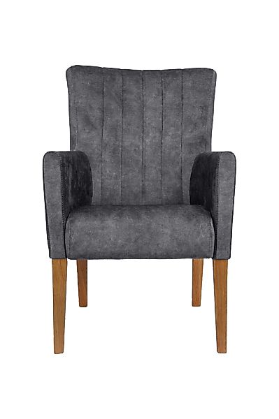 Home affaire Armlehnstuhl "King" () Esszimmerstuhl, Beingestell Massivholz günstig online kaufen