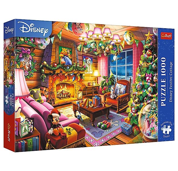 Trefl Puzzle Trefl, Disney Festliches Häuschen, 1000 Teile Premium Plus Puz günstig online kaufen