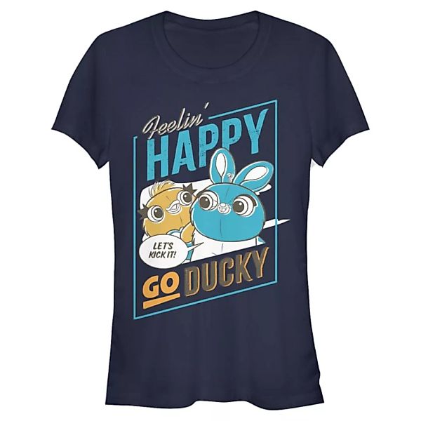 Pixar - Toy Story - Ducky & Bunny Happy GO Ducky - Frauen T-Shirt günstig online kaufen