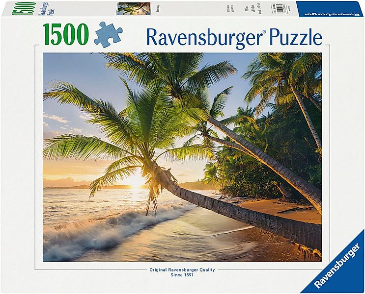 Ravensburger Puzzle Strandgeheimnis, 1500 Puzzleteile, Made günstig online kaufen