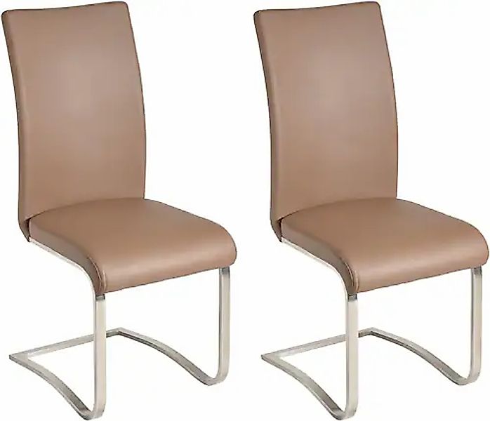 MCA furniture Freischwinger »Arco«, (Set), 6 St., Kunstleder, 2er-, 4er-, 6 günstig online kaufen