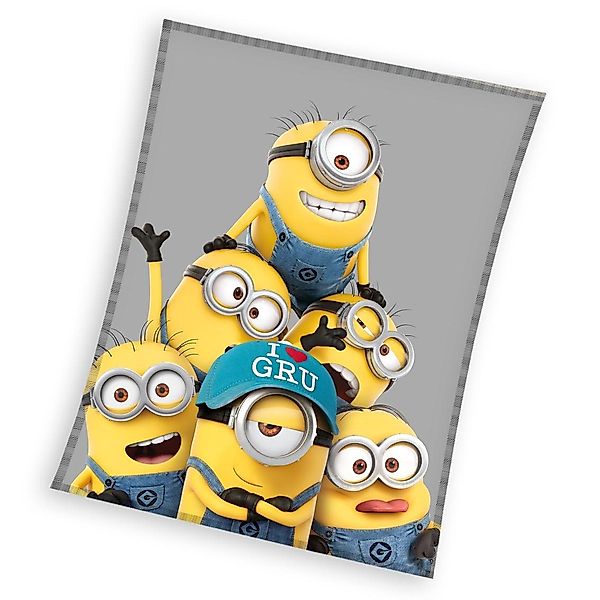 Kinderdecke Minions Fleece Decke Kinderdecke 150 günstig online kaufen