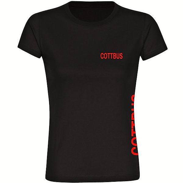 multifanshop T-Shirt Damen Cottbus - Brust günstig online kaufen