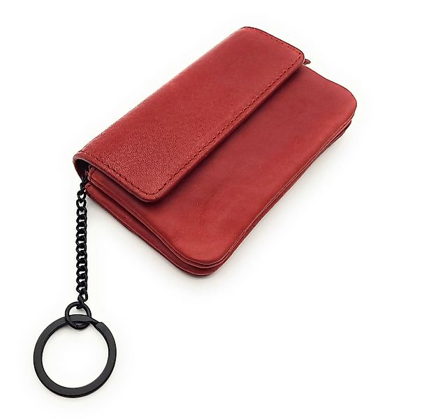 JOCKEY CLUB Mini Geldbörse echt Leder Mikro Portemonnaie, Schlüsseletui, ge günstig online kaufen