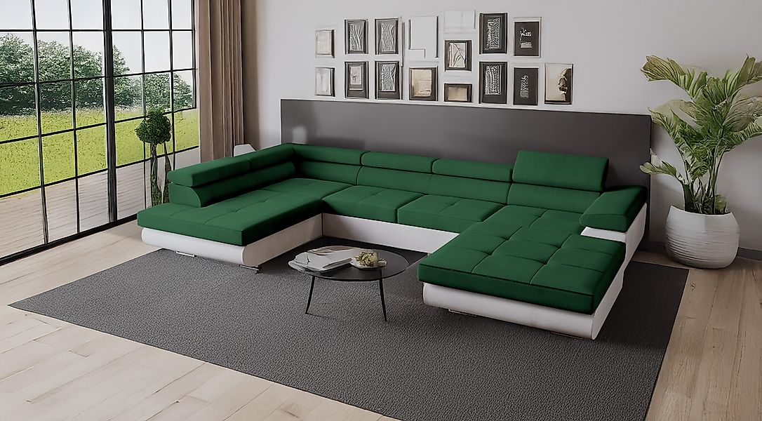 Goldstoff Wohnlandschaft RELAX U Ecksofa mit günstig online kaufen