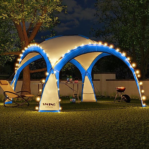 Swing&Harmonie Faltpavillon LED Event Pavillon 3,6 günstig online kaufen