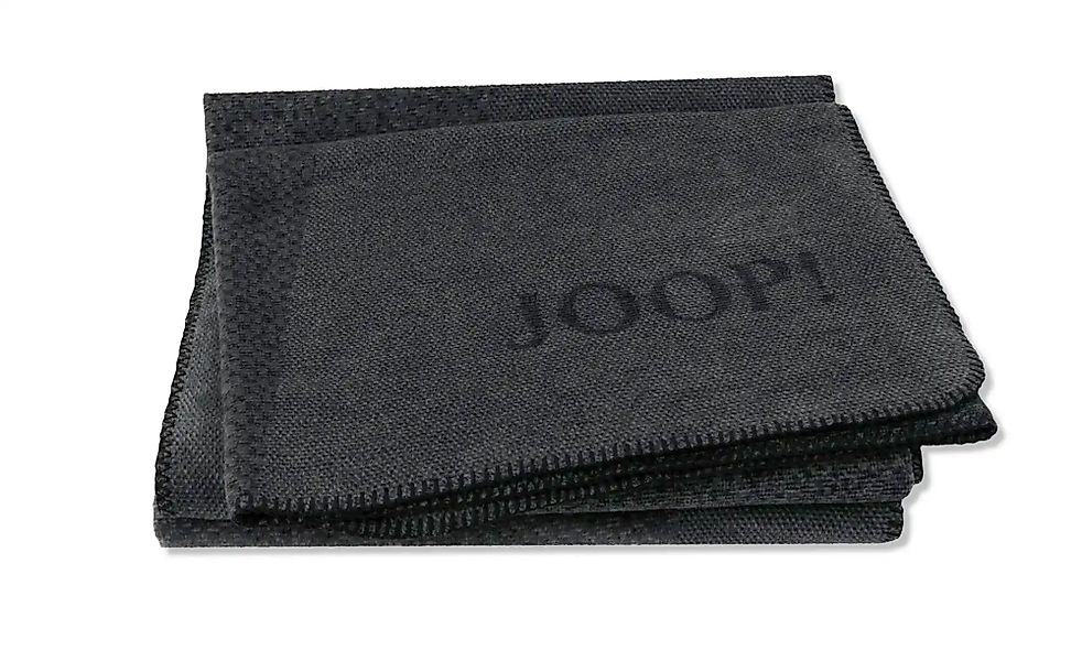 JOOP! Wohndecke   ¦ grau ¦ Baumwollmischgewebe ¦ Maße (cm): B: 150 H: 1 Dek günstig online kaufen