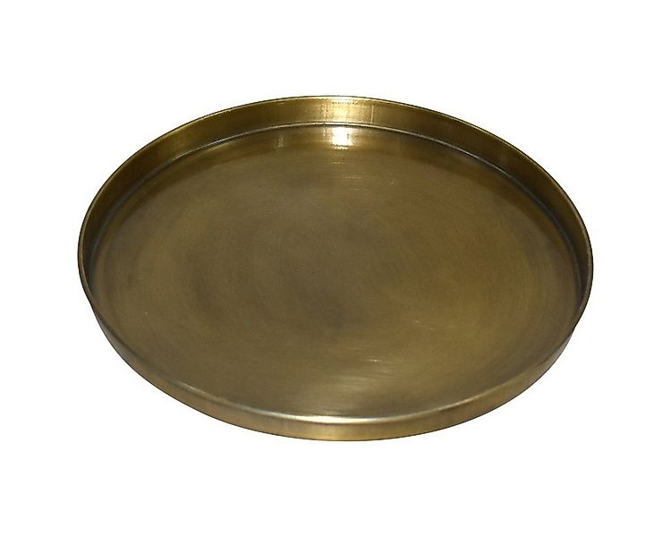 matches21 HOME & HOBBY Dekoschale Deko Tablett rund Tischdeko auf dem Essti günstig online kaufen