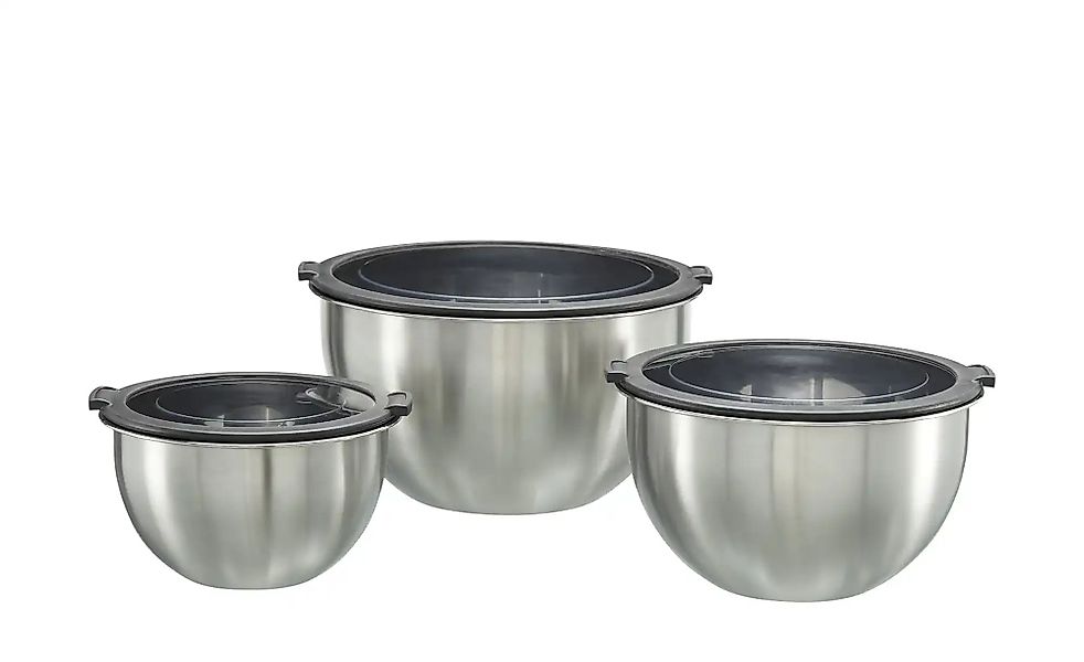 Gefu Schüsselset  MONDI ¦ silber ¦ Edelstahl,Kunststoff ¦ Maße (cm): B: 27 günstig online kaufen