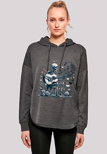 F4NT4STIC Kapuzenpullover "Skelett spielt Gitarre, Musik, Liebe" Premium Qu günstig online kaufen