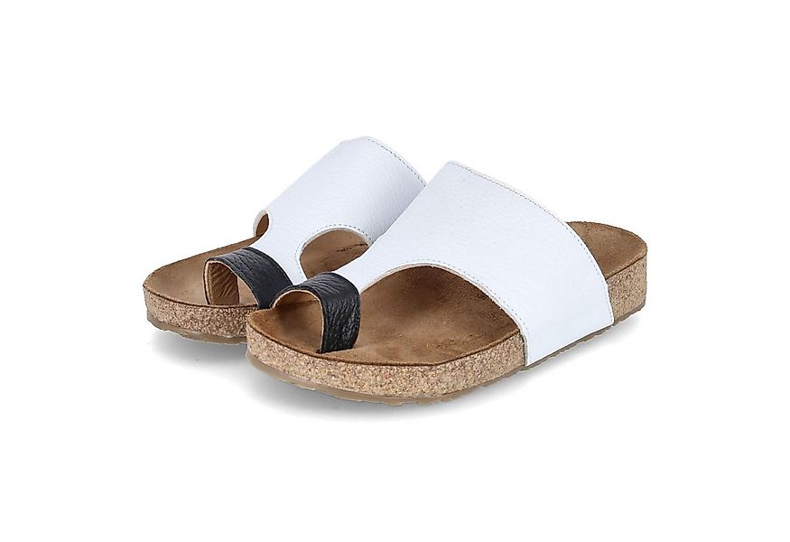 Haflinger Haflinger 819061 - 2335 Damen Glattleder weiss Pantolette günstig online kaufen