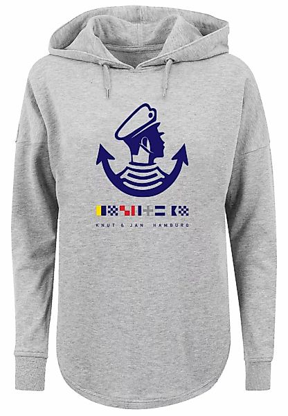 F4NT4STIC Kapuzenpullover "Knut & Jan Hamburg Logo", Print günstig online kaufen