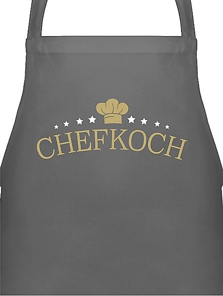 Shirtracer Kochschürze Chefkoch - Hier kocht der Chef - Geschenk für Köche, günstig online kaufen