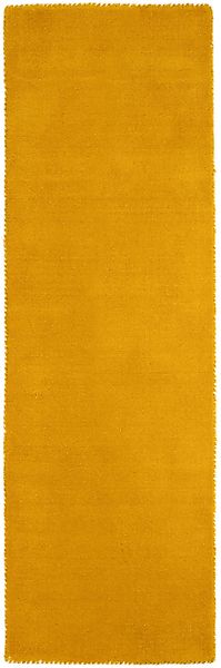 carpetfine Wollteppich "Gabbeh Lola Uni" rechteckig 14 mm Höhe mit natürlic günstig online kaufen