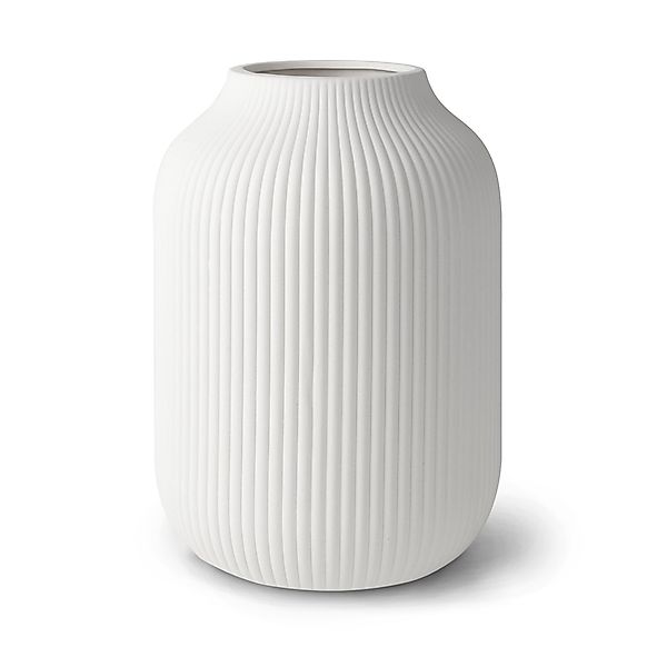 flature Dekovase mit Rillen - wasserdichte günstig online kaufen