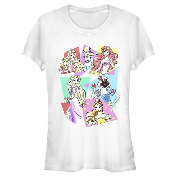 Disney Prinzessinnen - Gruppe Neon Pop - Frauen T-Shirt günstig online kaufen