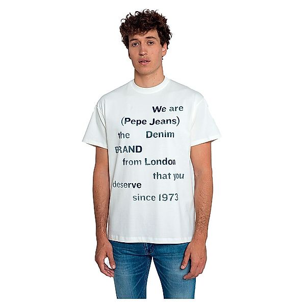 Pepe Jeans Dido Kurzarm T-shirt XS Off White günstig online kaufen