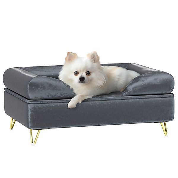 PawHut Tierbett Hundesofa, Hundebett mit waschbarer günstig online kaufen