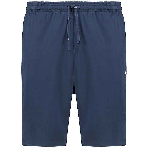 BOSS Kurze Jogginghose aus Stretch-Jersey Farbe dunkelblau Größe: 4XL günstig online kaufen