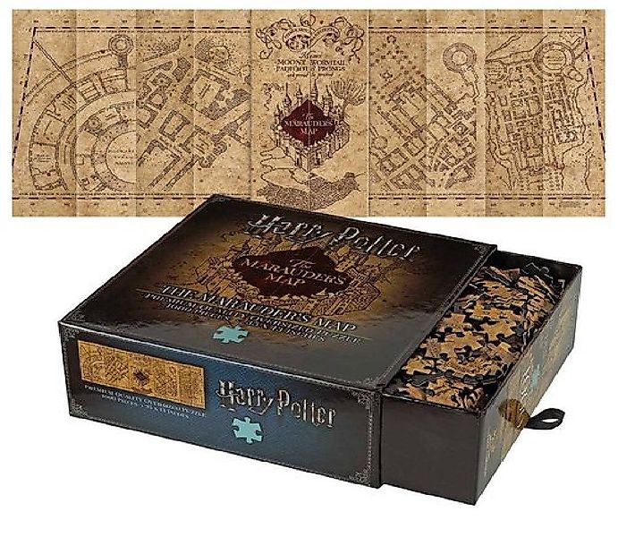 The Noble Collection Puzzle Harry Potter Puzzle The Marauder's Map Cover, P günstig online kaufen