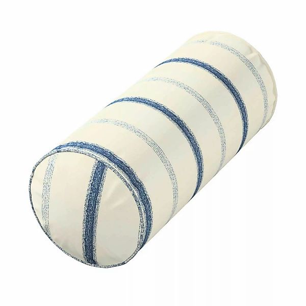 Bezug für Ektorp Rolle, creme- blau gestreift, Ektorp Rolle 15 x 35 cm, Avi günstig online kaufen