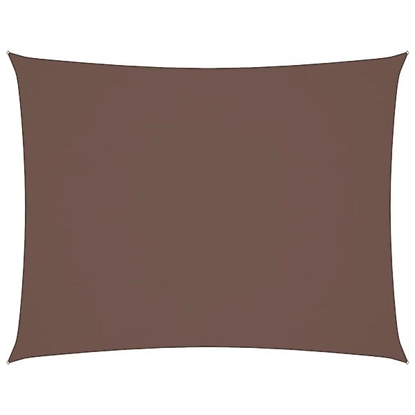 vidaXL Sonnensegel Oxford-Gewebe Rechteckig 5x7 m Braun 135825 günstig online kaufen